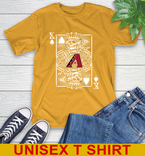 Arizona Diamondbacks MLB Baseball The King Of Spades Death Cards Shirt T-Shirt 2