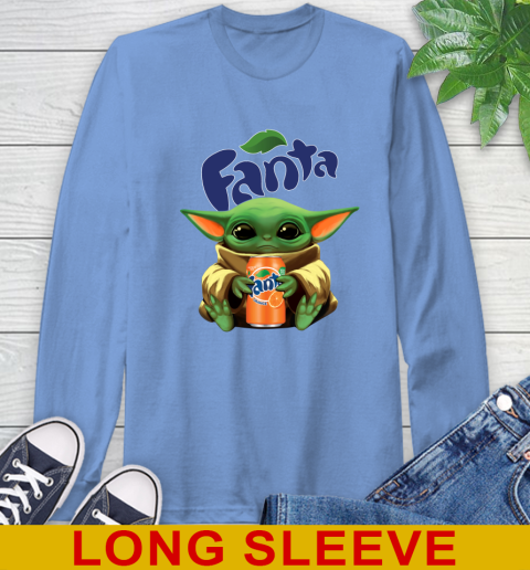 Star Wars Baby Yoda Hugs Fanta Soft Drink Shirt 68