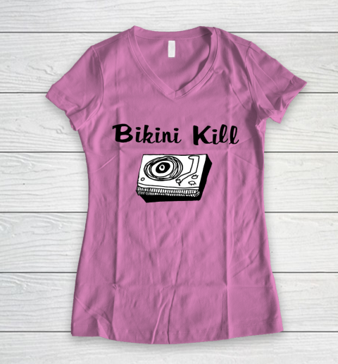 Bikini Kill Women's V-Neck T-Shirt 8