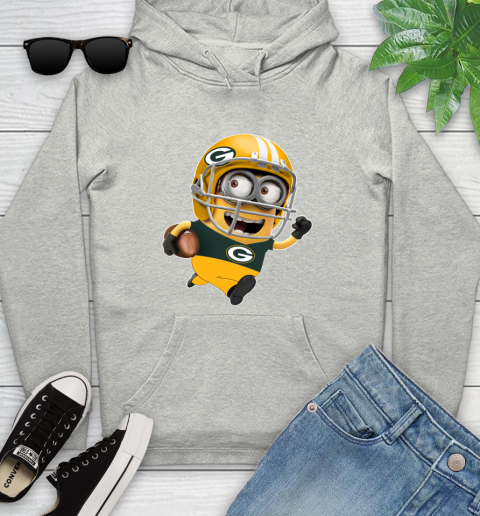 NFL Green Bay Packers Minions Disney Football Sports Youth Hoodie
