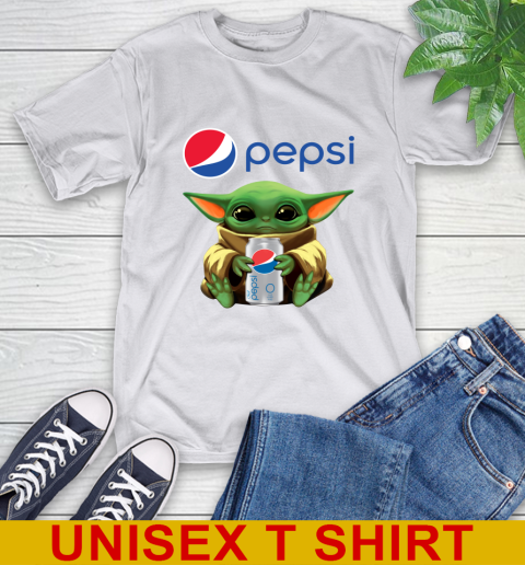 Star Wars Baby Yoda Hugs Diet Pepsi Soft Drink Shirt 12