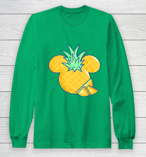 Disney Mickey Friends Mickey Pineapple Logo Long Sleeve T-Shirt 4