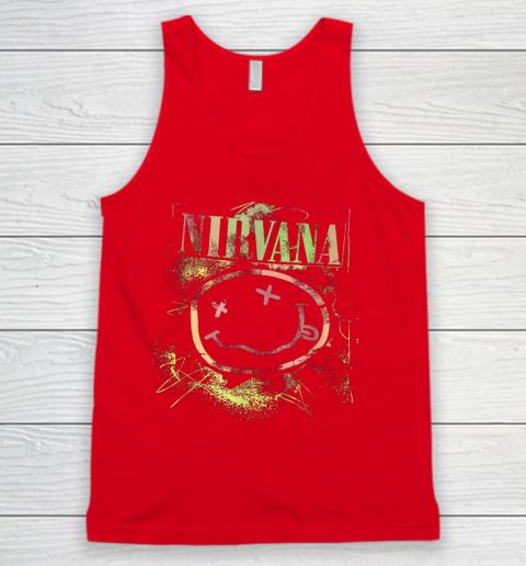 Vintage Nirvanas Smile Design Limited Tank Top 5
