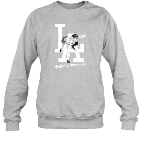 Los Angeles Dodgers Hololive Night Gawr Gura Sweatshirt