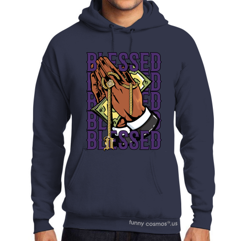 Air Jordan 1 Court Purple Matching Sneaker tshirt Drake Blessed Purple and White Jordan Tshirt