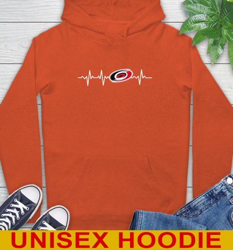Carolina Hurricanes NHL Hockey Heart Beat Shirt Hoodie 4