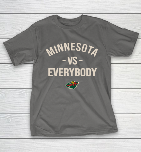 Minnesota Wild Vs Everybody T-Shirt 8