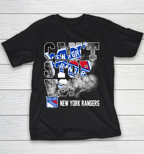 NHL New York Rangers Hockey Can't Stop Vs Youth T-Shirt