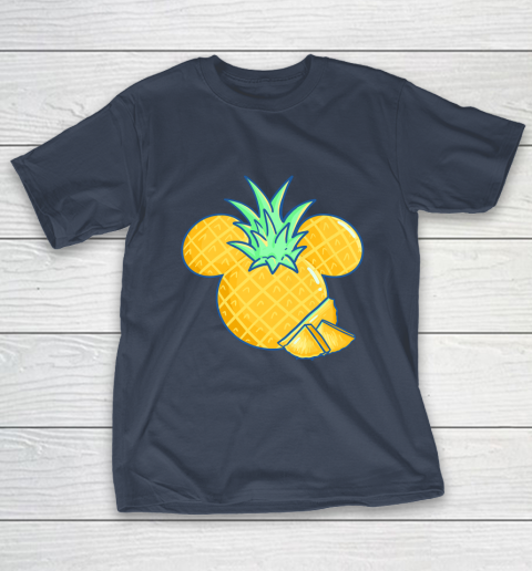 Disney Mickey Friends Mickey Pineapple Logo T-Shirt 3
