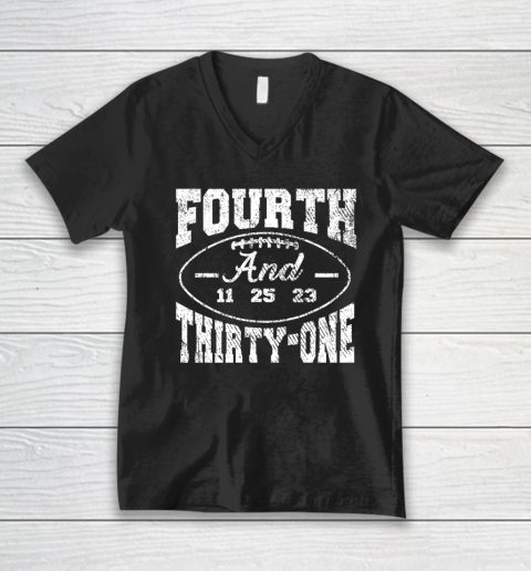 4th And 31 Alabama Fourth And Thirty One Alabama V-Neck T-Shirt