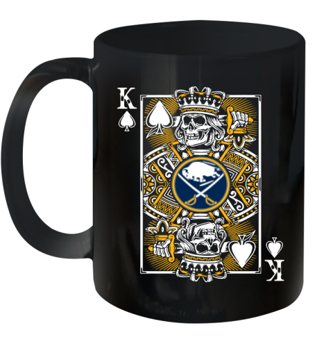 Buffalo Sabres NHL Hockey The King Of Spades Death Cards Shirt Ceramic Mug 11oz