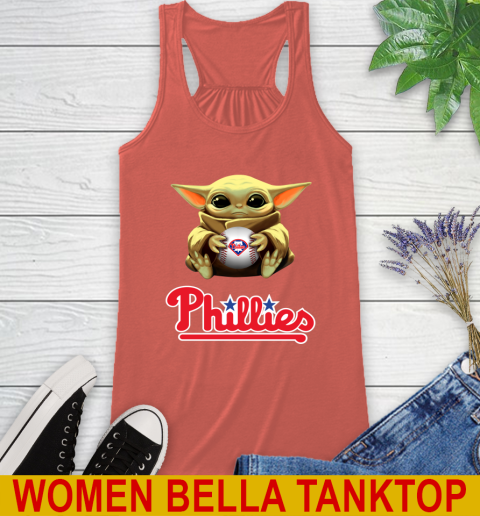 MLB Baseball Philadelphia Phillies Star Wars Baby Yoda Shirt 40