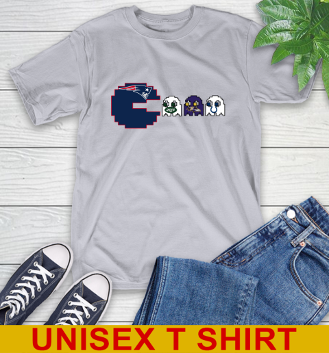 New England Patriots NFL Football Pac Man Champion T-Shirt 6