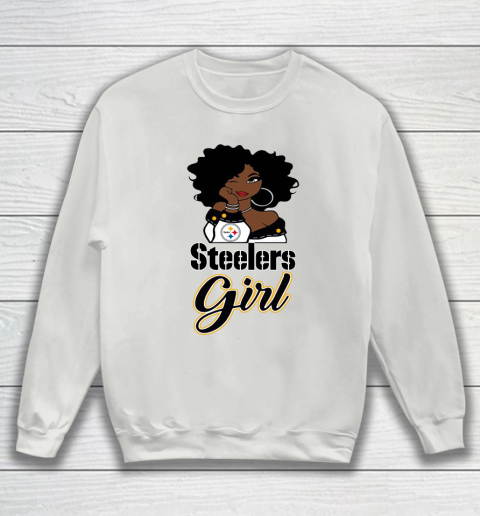 Pittsburgh Steelers Girl NFL Sweatshirt 5