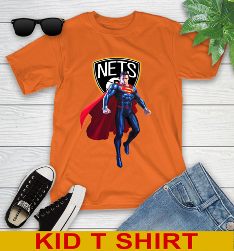 NBA Awesome Superman Basketball Sports Brooklyn Nets 107