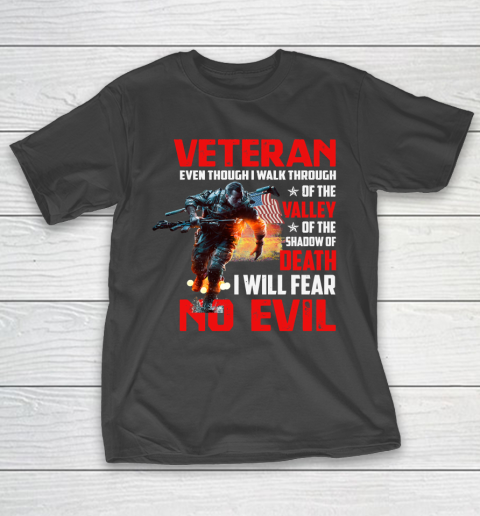 Veteran Shirt  Fear No Evil T-Shirt