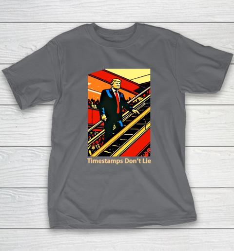 Rattle Trap 1776 Knew Before You Escalator Truth Youth T-Shirt 5