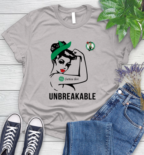 NBA Boston Celtics Girl Unbreakable Basketball Sports Women's T-Shirt 10