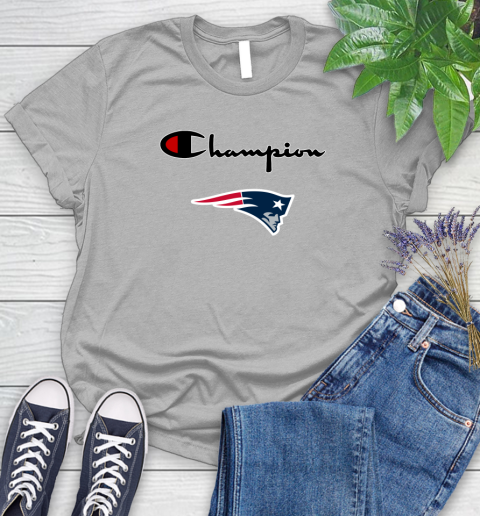 NFL Football New England Patriots Champion Shirt Women's T-Shirt 3