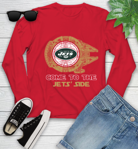 NFL Come To The New York Jets Wars Football Sports Youth Long Sleeve 11
