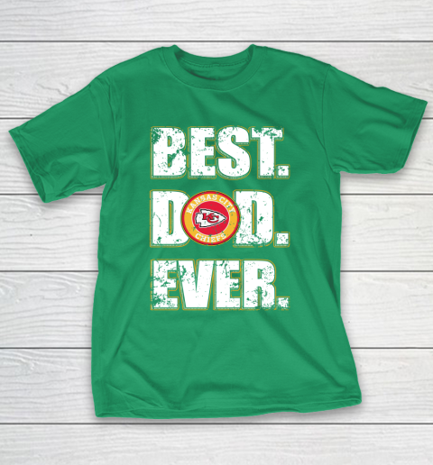 NFL Kansas City Chiefs Football Best Dad Ever Family Shirt T-Shirt 5
