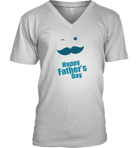 Happy Fathers Day V-Neck T-Shirt