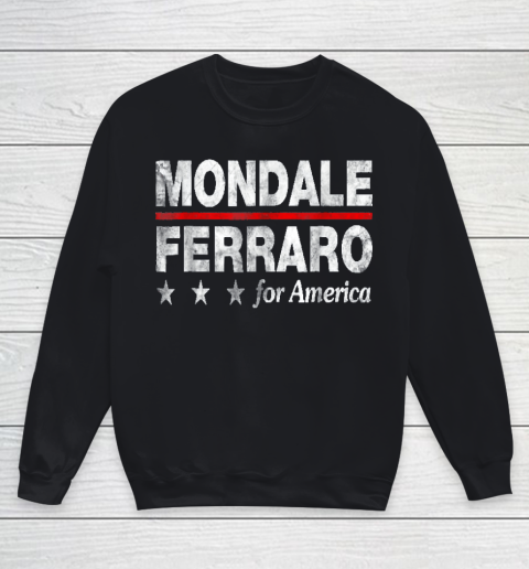 Walter Mondale Geraldine Ferraro Youth Sweatshirt