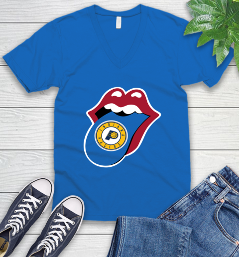 Indiana Pacers NBA Basketball Lips I Root For My Team Adoring Fan 54