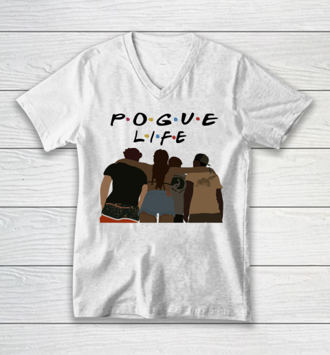 Pogue Life Shirt Pogue Life Outer Banks Friends V-Neck T-Shirt
