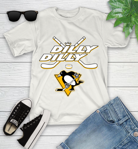NHL Pittsburgh Penguins Dilly Dilly Hockey Sports Youth T-Shirt