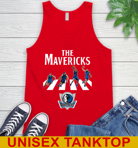NBA Basketball Dallas Mavericks The Beatles Rock Band Shirt Tank Top 5