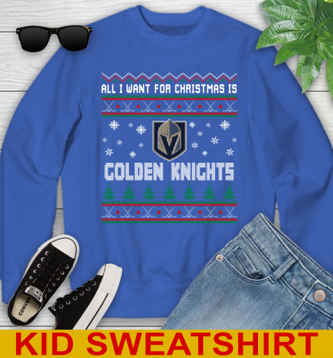 Vegas Golden Knights NHL Hockey All I Want For Christmas Is My Team Sports 114