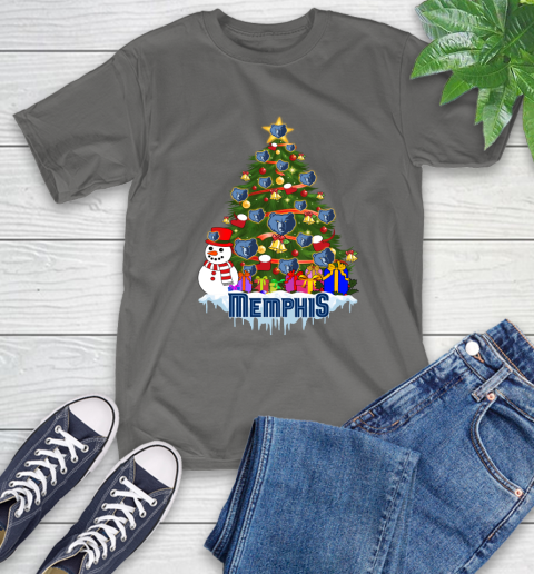 Memphis Grizzlies Merry Christmas NBA Basketball Sports T-Shirt 9