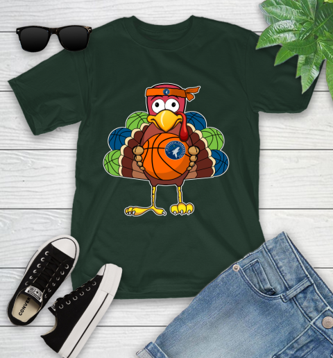 Minnesota Timberwolves Turkey thanksgiving day Youth T-Shirt 5