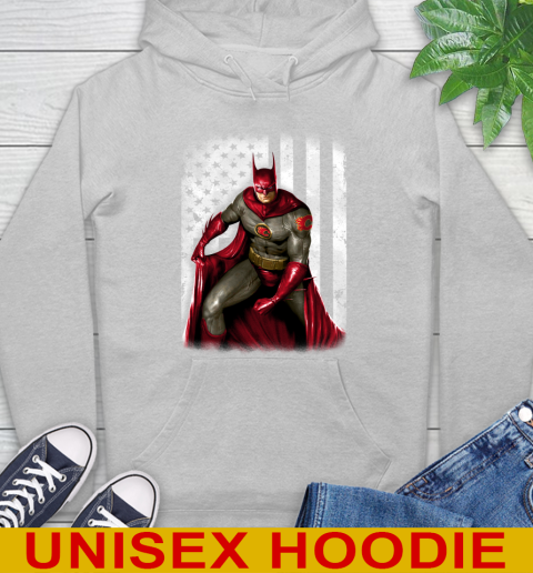Calgary Flames NHL Hockey Batman DC American Flag Shirt Hoodie 6