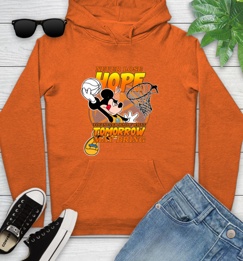 Denver Nuggets NBA Basketball Mickey Disney Never Lose Hope Youth Hoodie 4