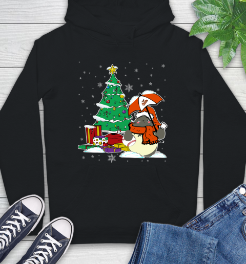 Baltimore Orioles MLB Baseball Cute Tonari No Totoro Christmas Sports Hoodie