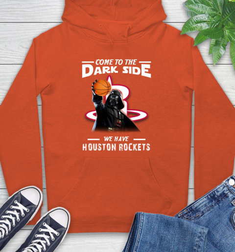 NBA Come To The Dark Side We Have Houston Rockets Star Wars Darth Vader Basketball Hoodie 4
