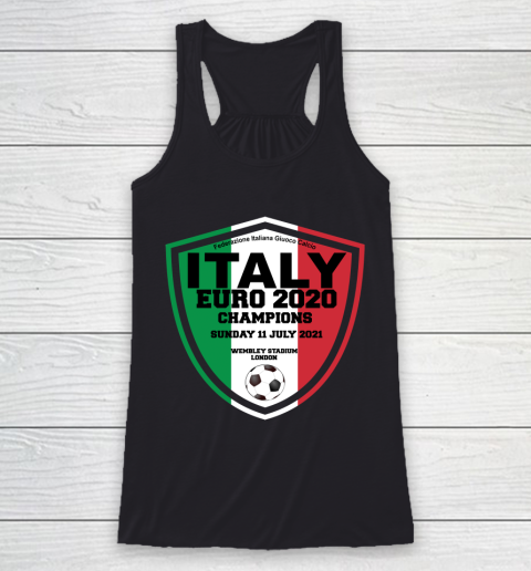 Italy Football Italian Football Forza Italia Champions Euro 2020 Racerback Tank