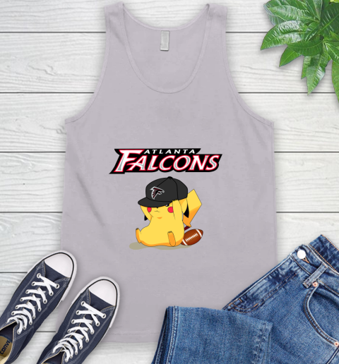 NFL Pikachu Football Sports Atlanta Falcons Tank Top 4