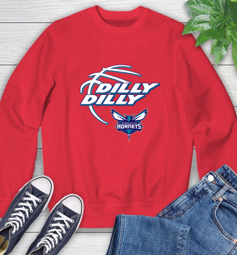NBA Charlotte Hornets Dilly Dilly Basketball Sports Sweatshirt 10