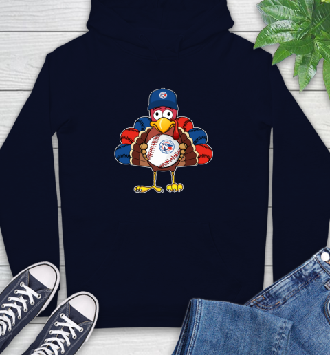 Toronto Blue Jays Turkey thanksgiving Hoodie 5 Toronto Blue Jays Turkey thanksgiving Hoodie - Image 5