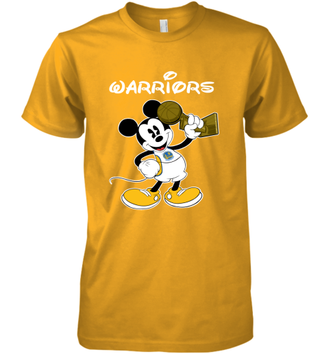 Mickey Golden State Warriors Premium Men's T-Shirt