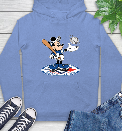 MLB Baseball Toronto Blue Jays Cheerful Mickey Disney Shirt Hoodie 12