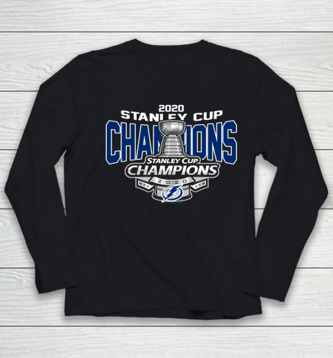 2020 Stanley Cup Champions NHL Tampa Bay Lightning Youth Long Sleeve