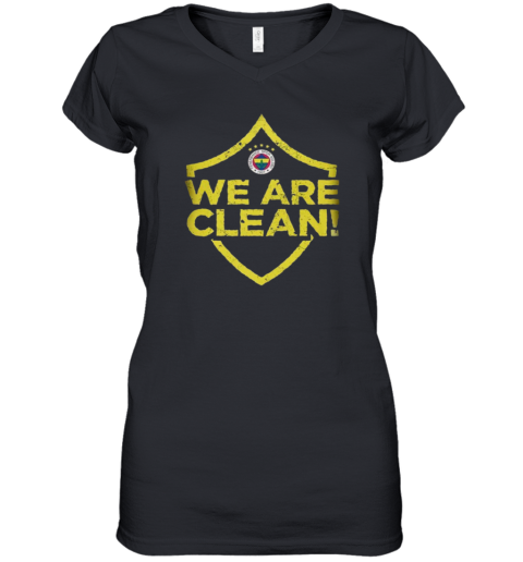 Jose Mourinho We Are Clean Women's V-Neck T-Shirt