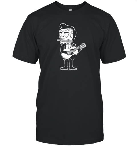 Johnny Cash Calavera Gocco Skull T