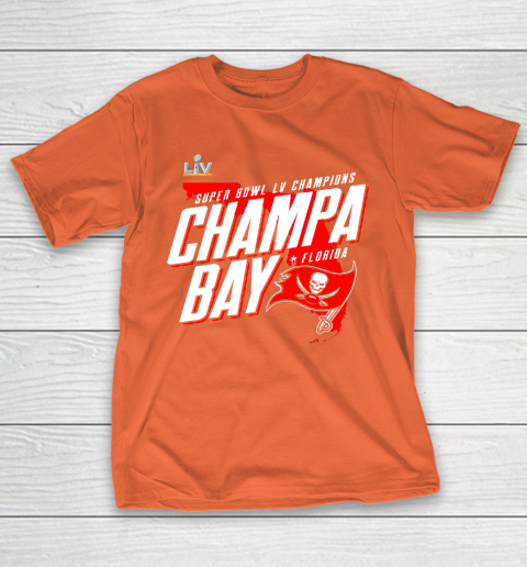 Champa Bay Tampa Bay Buccaneers Super Bowl LV Champions T-Shirt 4