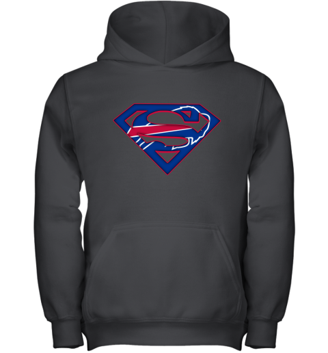 We Are Undefeatable The Buffalo Bills x Superman NFL Youth Hoodie