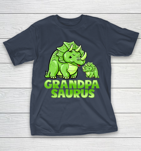 Grandpa Funny Gift Apparel  Grandpa Saurus Dinosaur Funny Grandpasaur T-Shirt 13